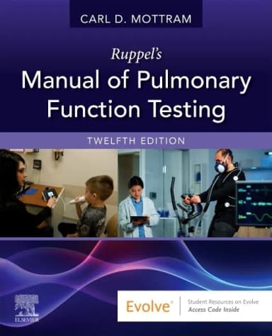 Image of - Ruppel's Manual of Pulmonary Function Testing-12E