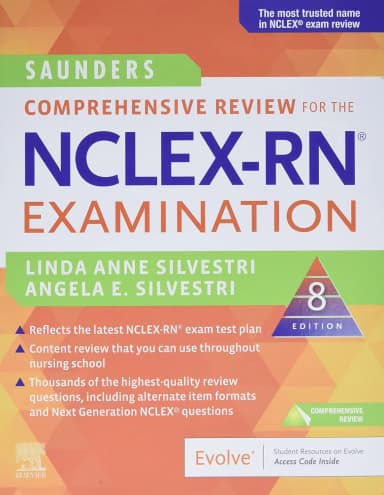 Image of - Saunders Comprehensive Review for the NCLEX-RN Examination-8E