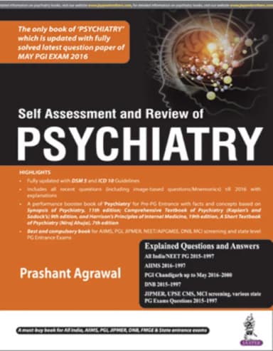 Image of - Self Assessment And Review Of Psychiatry