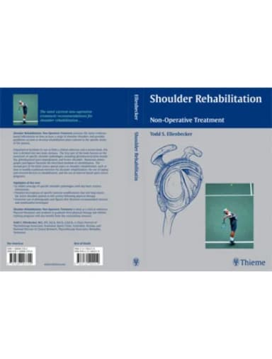 Image of - Shoulder Rehabilitation - 1st Edition