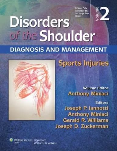 Image of - Disorders of the Shoulder: Sports Injuries - 3rd Edition