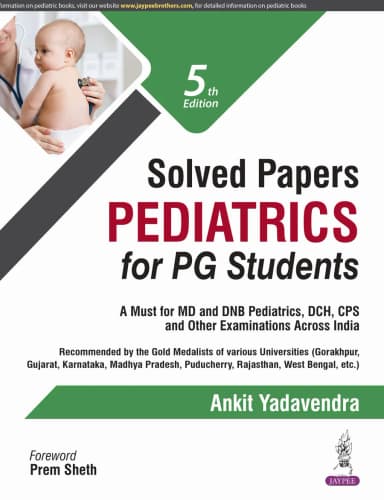 Image of - Solved Papers Pediatrics for PG Students