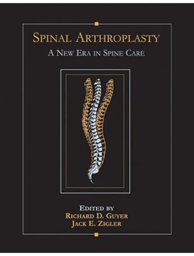 Image of - Spinal Arthroplasty - 1st Edition
