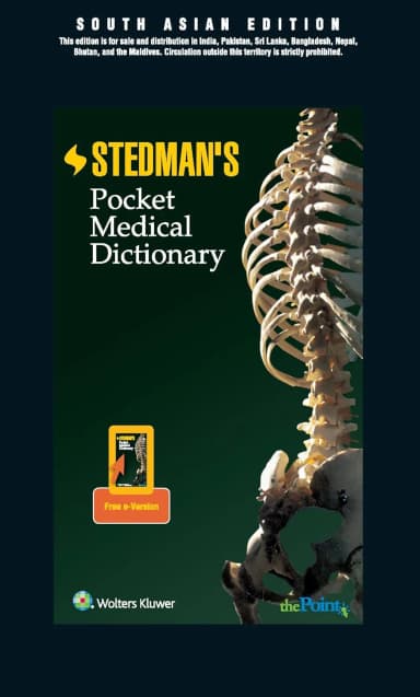 Image of - Stedmans Pocket Medical Dictionary