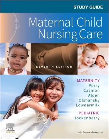 Image of - Study Guide for Maternal Child Nursing Care-7E