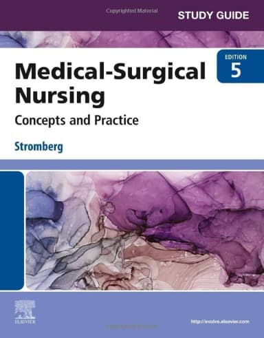 Image of - Study Guide for Medical-Surgical Nursing - 5E