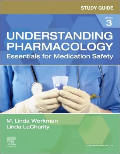Image of - Study Guide for Understanding Pharmacology: Essentials for Medication Safety - 3E