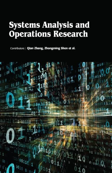 Image of - Systems Analysis And Operations Research ( HB 2017)