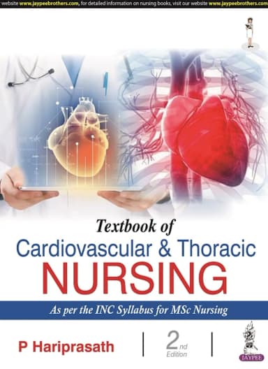 Image of - Textbook of Cardiovascular & Thoracic Nursing