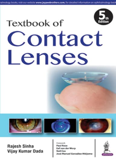 Image of - Textbook of Contact Lenses