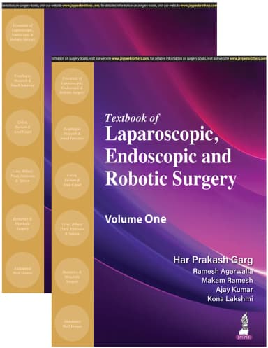 Image of - Textbook of Laparoscopic, Endoscopic and Robotic Surgery (2 Volumes)