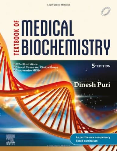 Image of - Textbook of Medical Biochemistry -5E