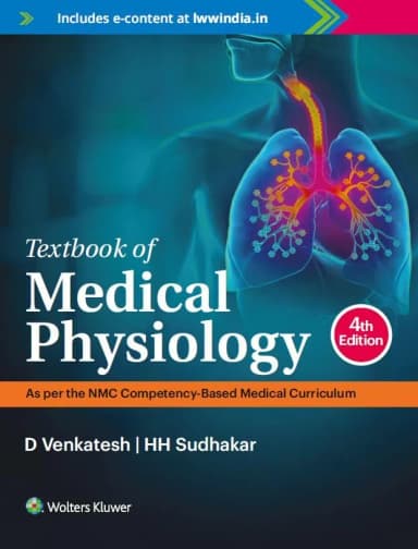 Image of - Textbook of Medical Physiology - 4ED