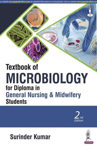 Image of - Textbook of Microbiology for Diploma in General Nursing & Midwifery Students
