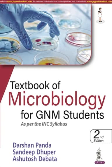 Image of - Textbook of Microbiology for GNM Students