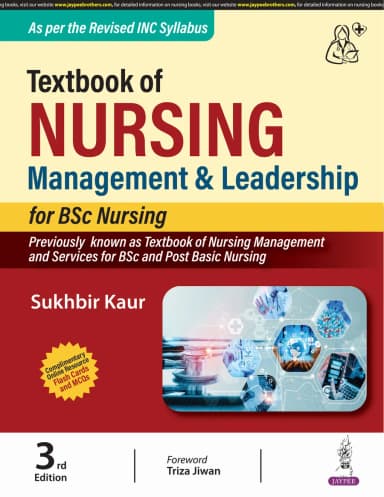 Image of - Textbook of Nursing Management & Leadership For Bsc Nursing
