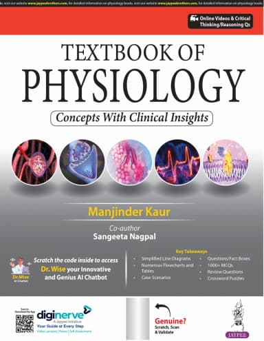 Image of - Textbook of Physiology | Concepts With Clinical Insights