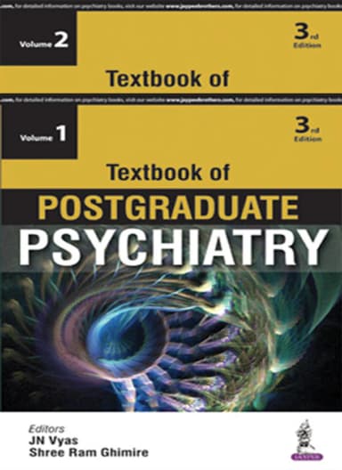 Image of - Textbook of Postgraduate Psychiatry (2 Volumes)