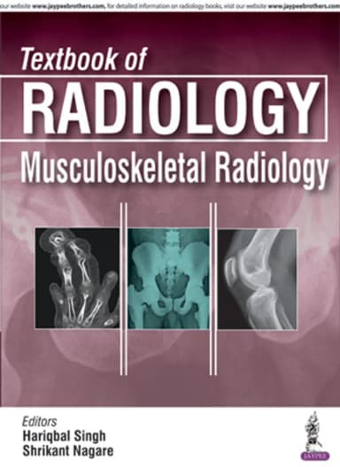 Image of - Textbook of Radiology | Musculoskeletal Radiology
