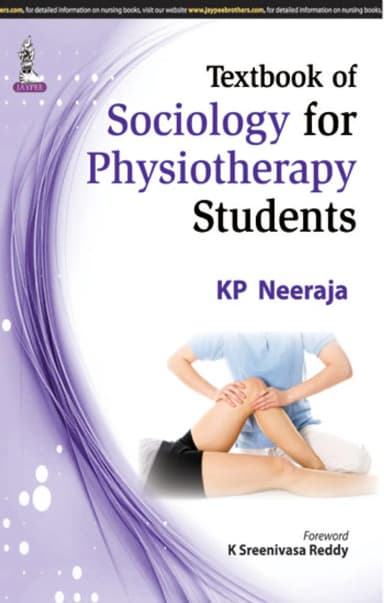 Image of - Textbook of Sociology for Physiotherapy Students