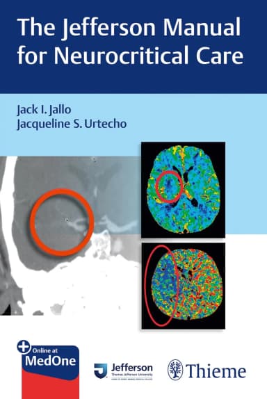Image of - The Jefferson Manual for Neurocritical Care 1st Ed.