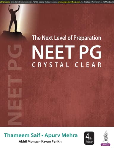 Image of - The Next Level of Preparation NEET PG Crystal Clear