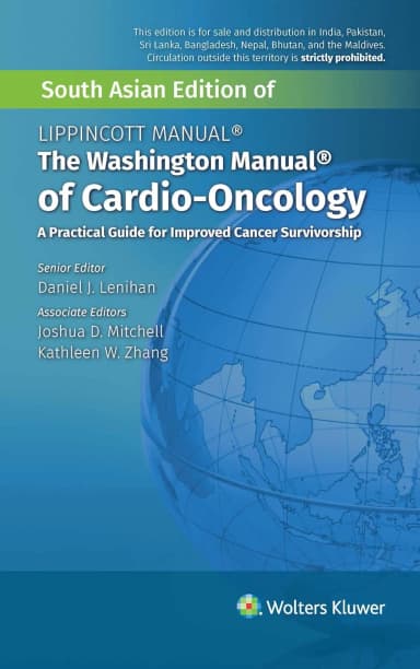 Image of - The Washington Manual for Cardio-Oncology -1st SAE