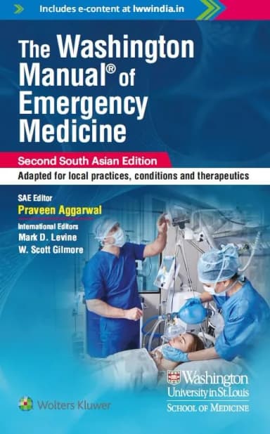 Image of - Washington Manual of Emergency Medicine (SAE) -2E