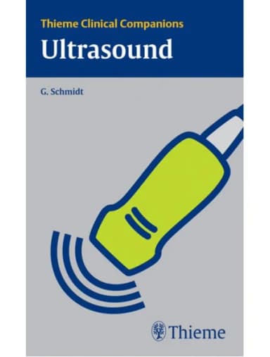 Image of - Thieme Clinical Companions Ultrasound - 1st Edition