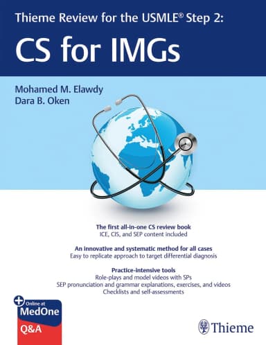 Image of - Thieme Review for the USMLE® Step 2: CS for IMGs 1st Ed.