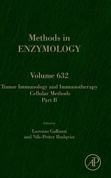 Image of - Tumor Immunology and Immunotherapy - Cellular Methods Part B Volume 632 - 1St Edition