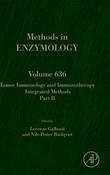 Image of - Tumor Immunology and Immunotherapy - Integrated Methods Part B Volume 636 - 1st Edition