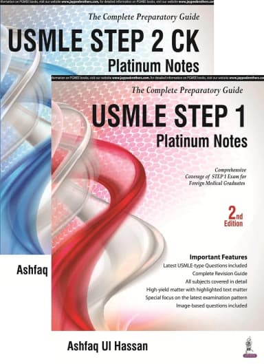 Image of - USMLE Step 1 Platinum Notes: The Complete Preparatory Guide - 2nd Edition