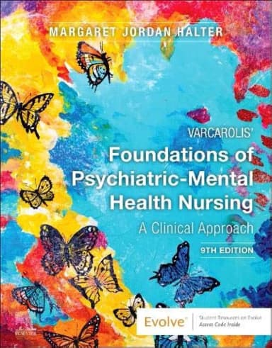 Image of - Varcarolis' Foundations of Psychiatric-Mental Health Nursing: A Clinical Approach Paperback – 9E