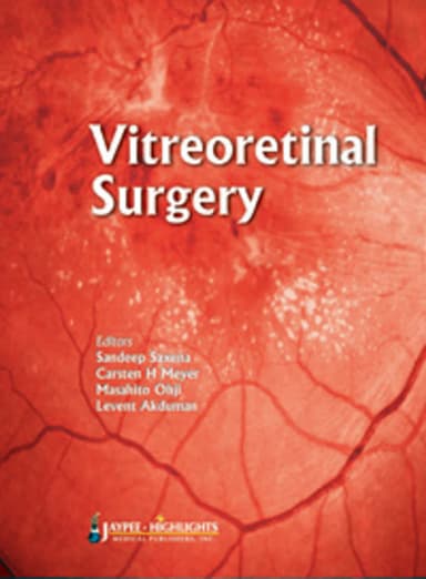 Image of - Vitreoretinal Surgery