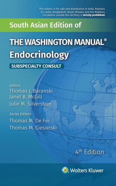 Image of - The Washington Manual Endocrinology Subspecialty Consult - 4E