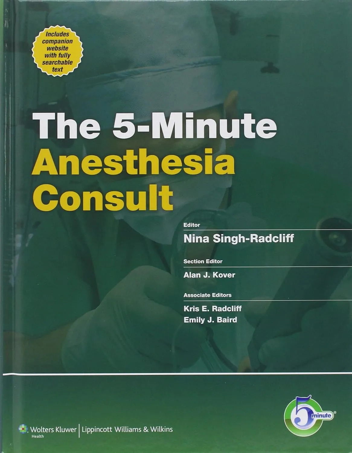 5-Minute Anesthesia Consult | Hardcover