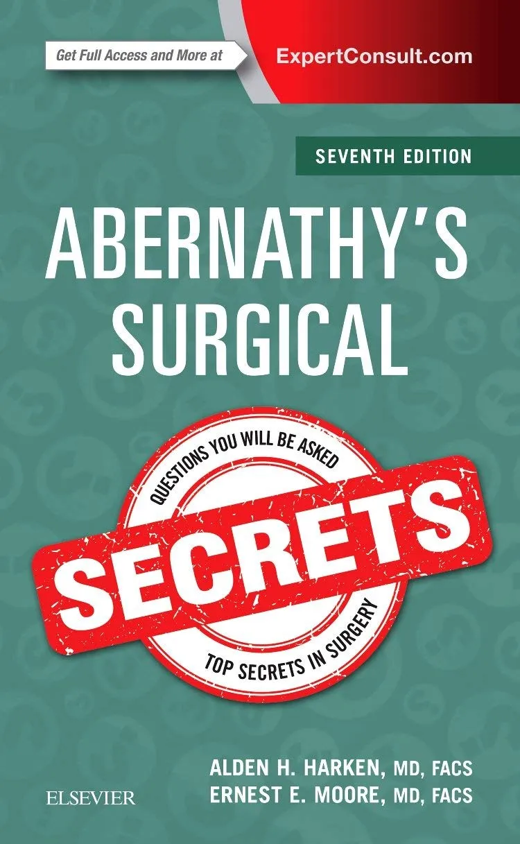 Abernathys Surgical Secrets With Access Code 7th Edition | Paperback