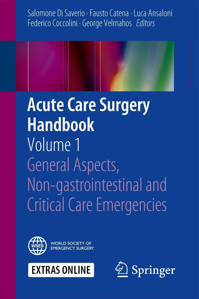 Acute Care Surgery Handbook | Volume 1 | Paperback