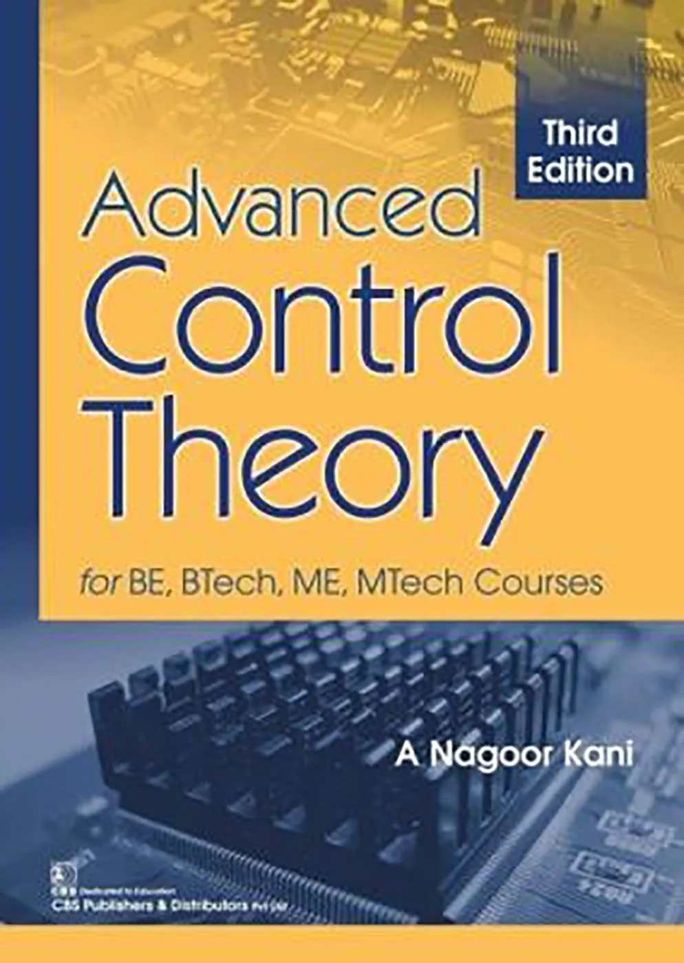 Advanced Control Theory for BE | Btech | ME | Mtech Courses | Third Edition | Paperback