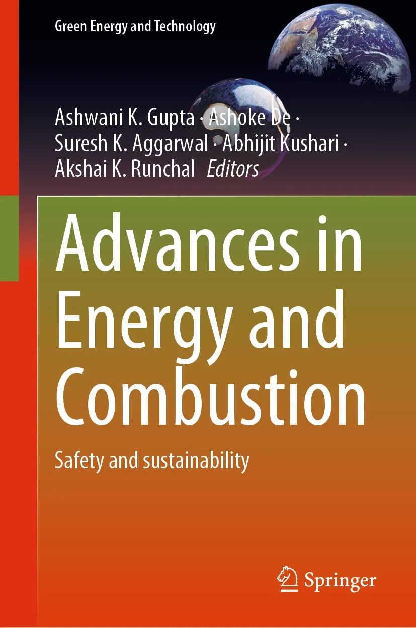 Advances In Energy And Combustion Safety And Sustainability | Hardcover