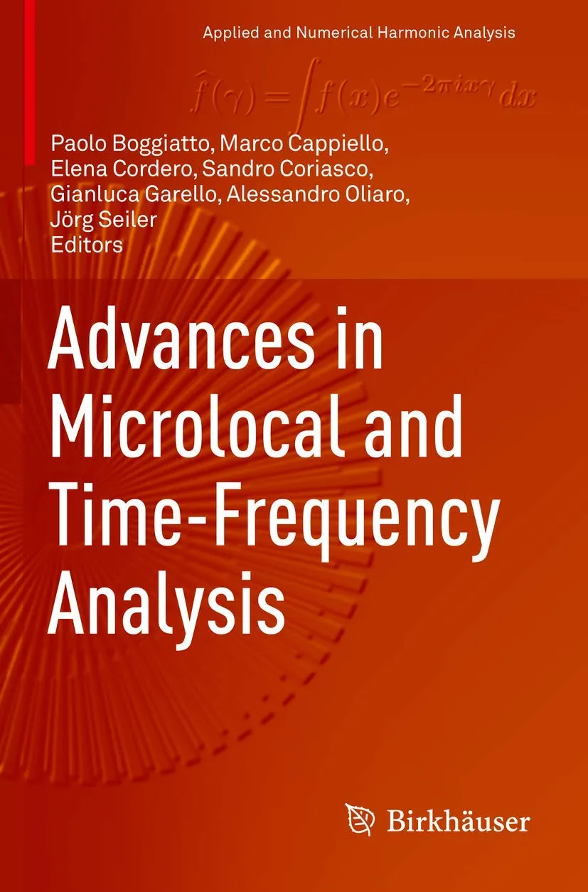 Advances In Microlocal And Time Frequency Analysis | Paperback