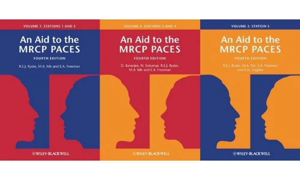 An Aid to the MRCP Paces | 4th Edition 3 Vol Set Stations 1- 5 | Paperback