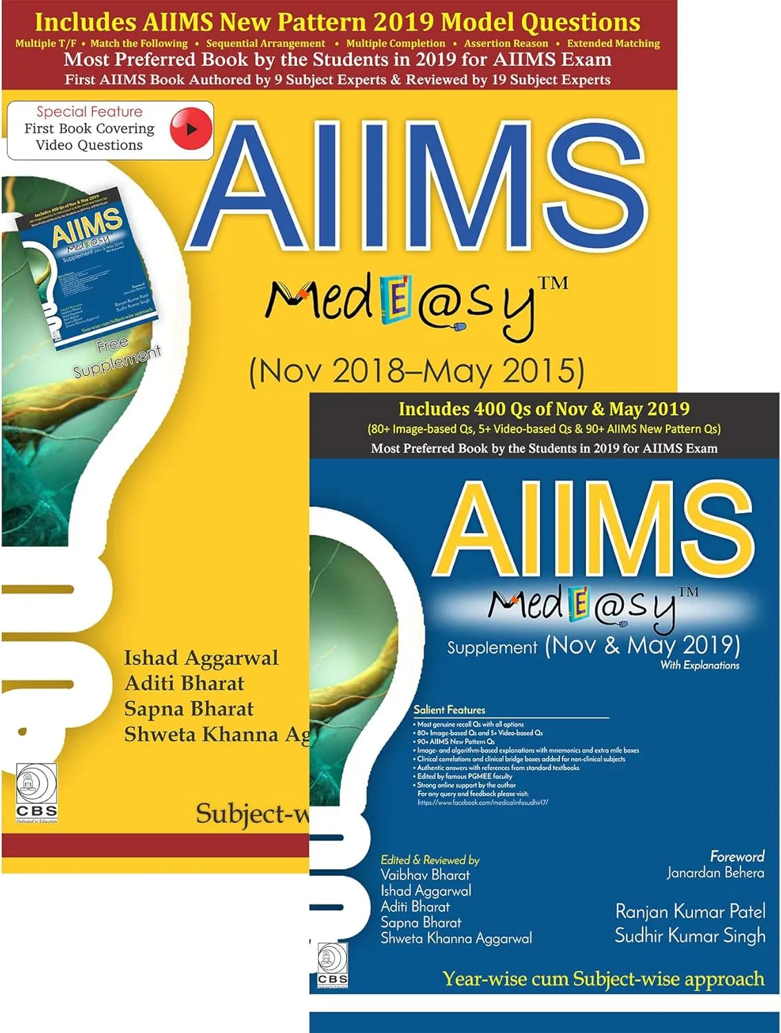 AIIMS MedE@sy™ (May 2015 to November 2019) | 4th Edition | Paperback
