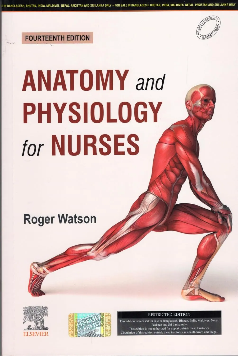 Anatomy Adn Physiology For Nurses 14th Editiond | Paperback