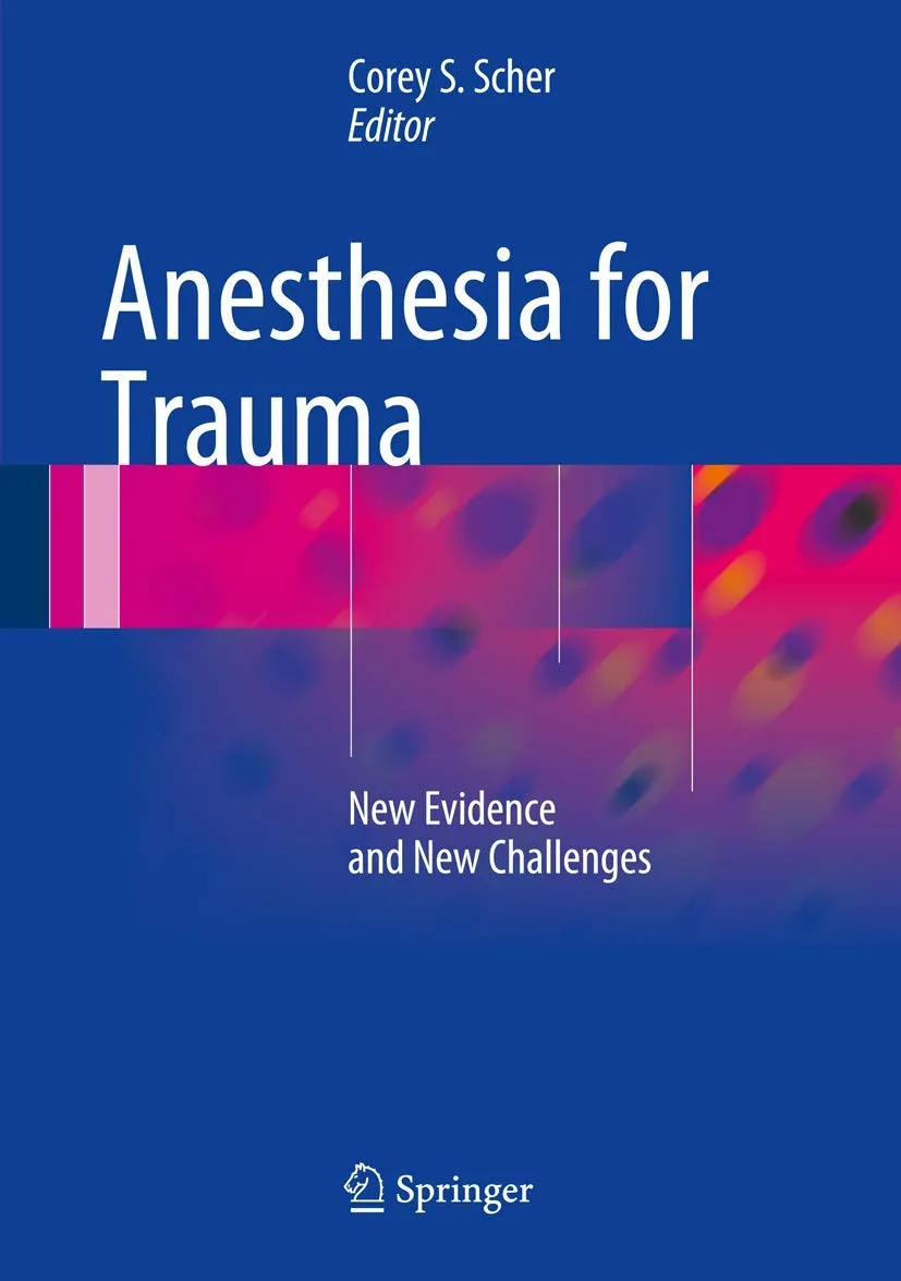 Anesthesia for Trauma | Hardcover