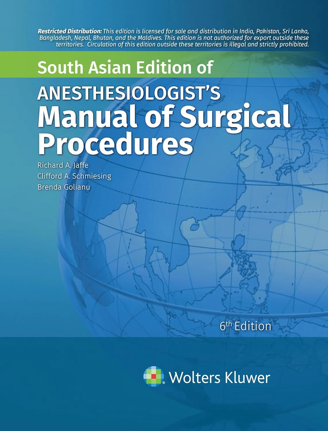 Anesthesiologists Manual Of Surgical Procedures 6th Edition (Sae) | Hardcover