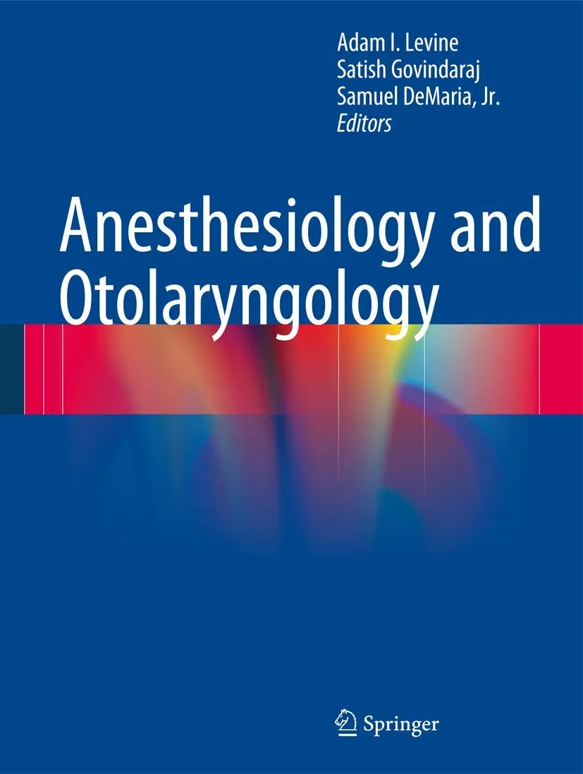 Anesthesiology and Otolaryngology | Hardcover