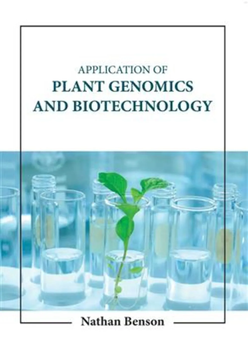 Application Of Plant Genomics And Biotechnology | Hardcover