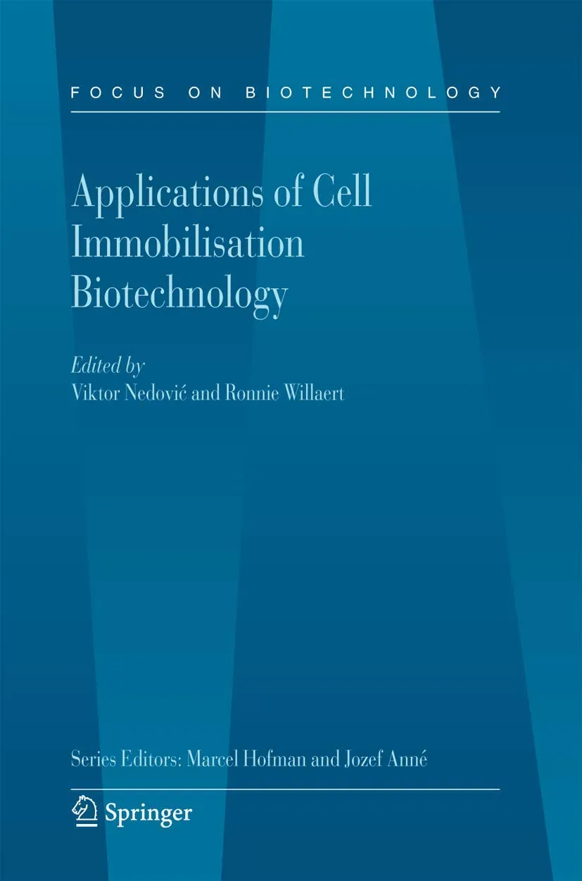 Applications of Cell Immobilisation Biotechnology | Hardcover